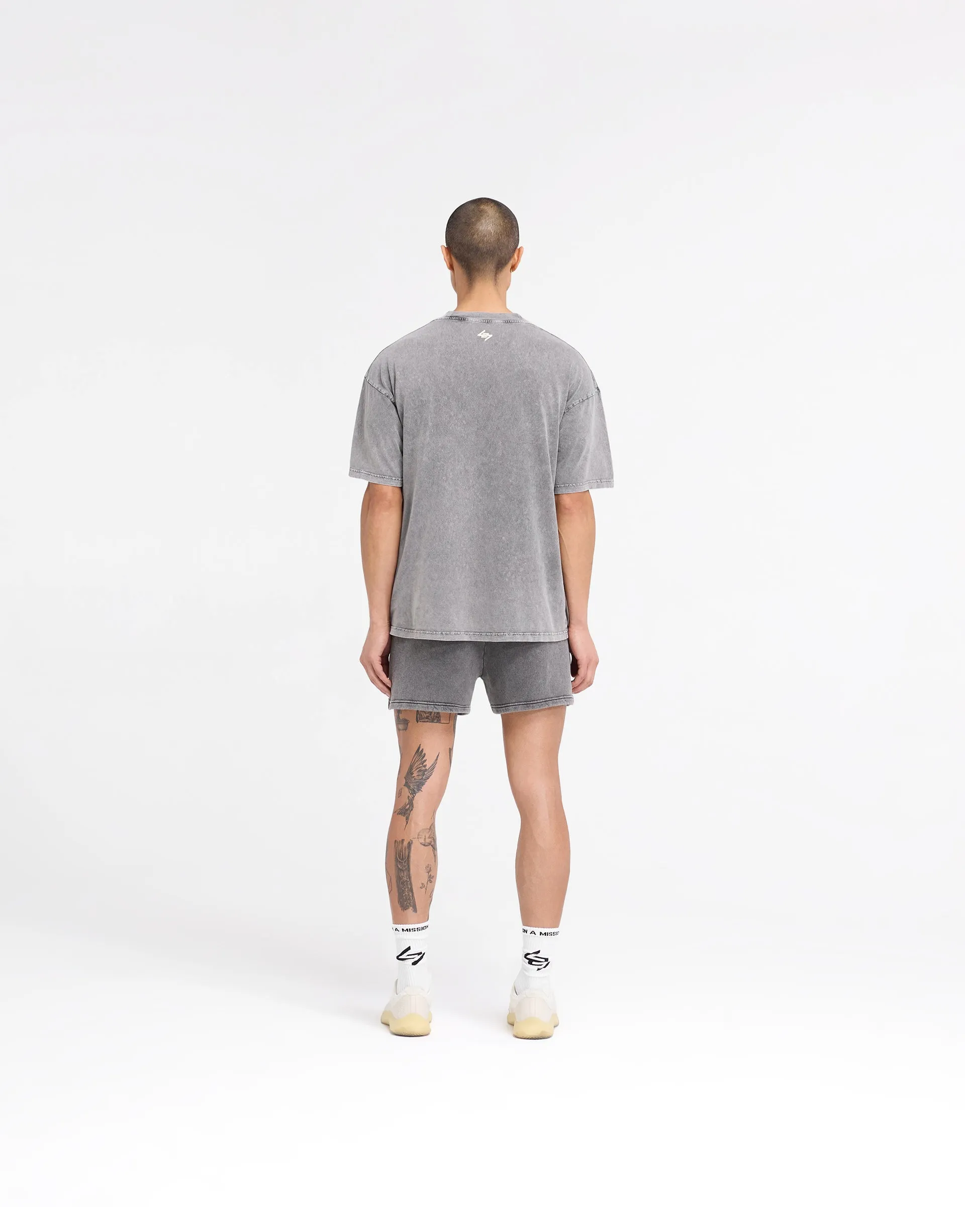 247 Vs The World T-Shirt - Pewter