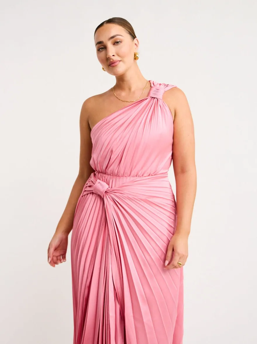 Acler Illoura Dress in Tulip Pink