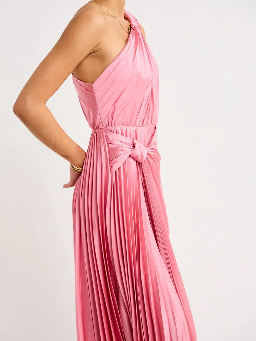 Acler Illoura Dress in Tulip Pink