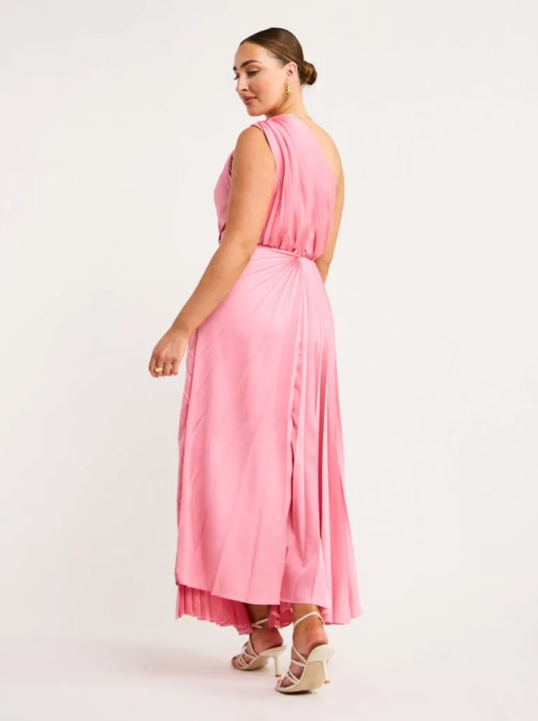 Acler Illoura Dress in Tulip Pink