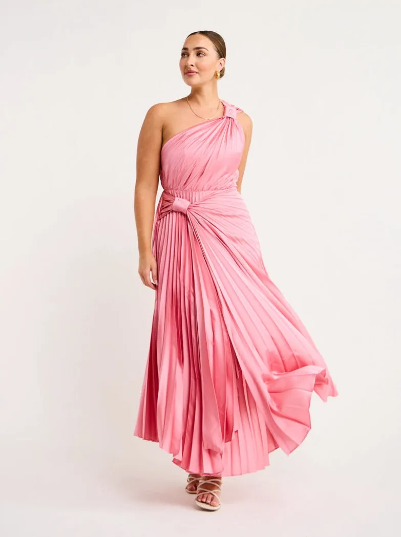 Acler Illoura Dress in Tulip Pink
