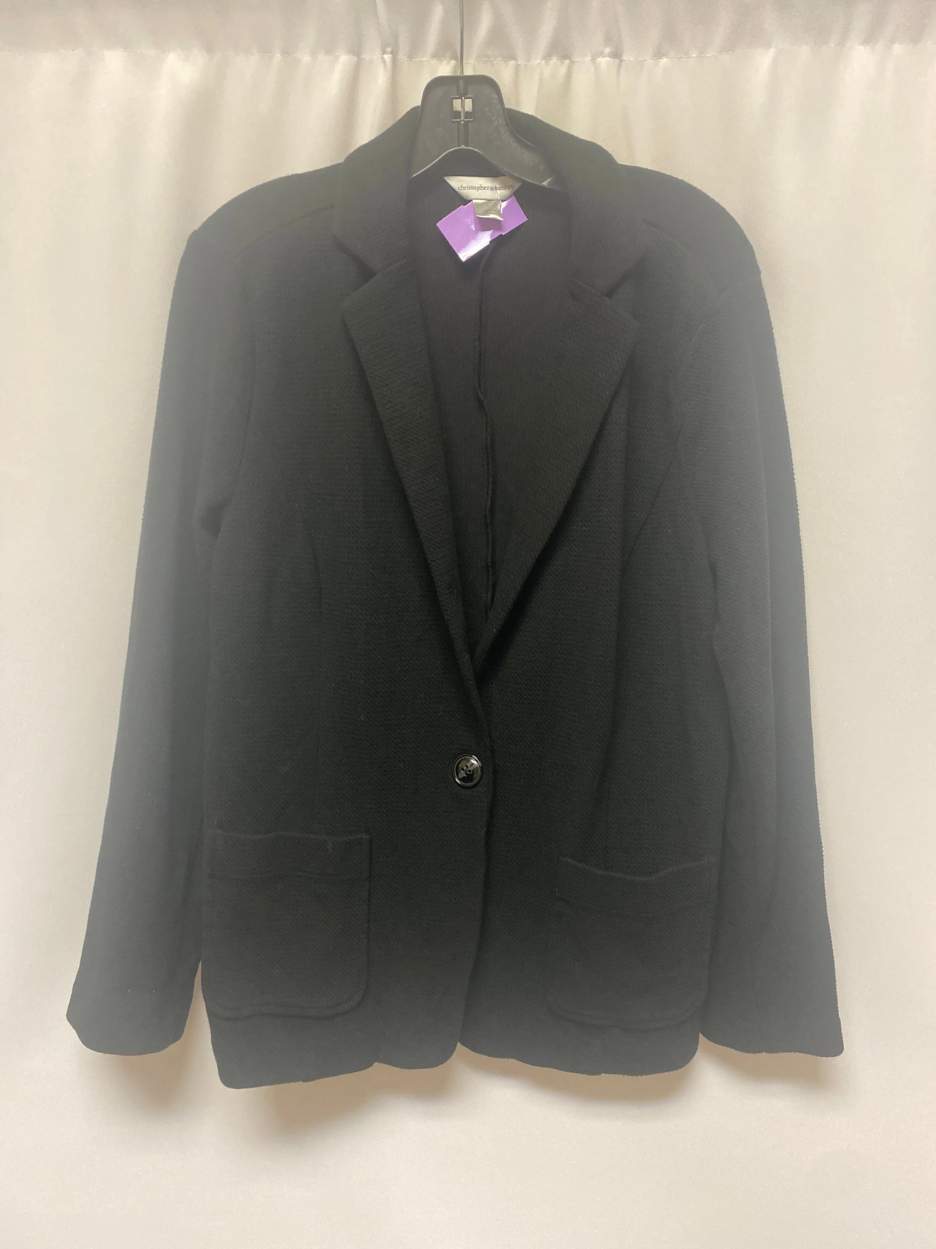 Black Blazer Christopher And Banks, Size L