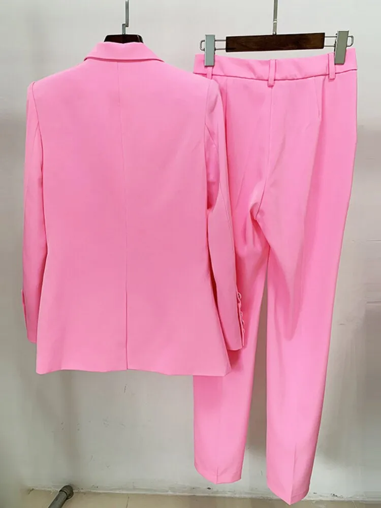 Blazer & Broek Set - Dames - Stijlvolle Blazer met Perfecte Pasvorm en Comfortabele Broek
