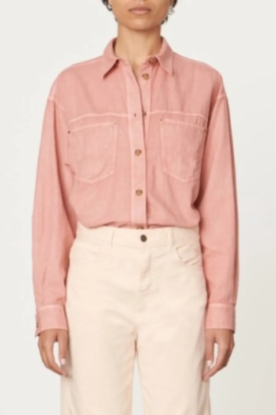 Blue Blouse Vieux Rose