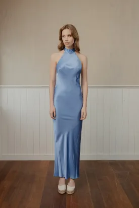By Your Side Blue Silk