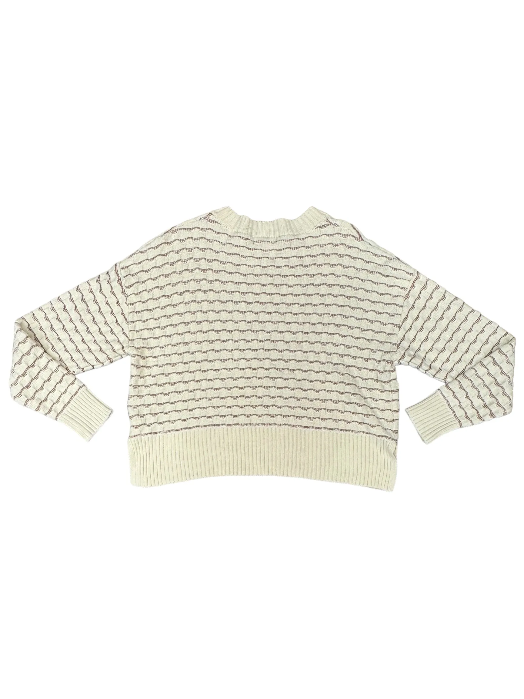 Cream Sweater Cmc, Size Xl