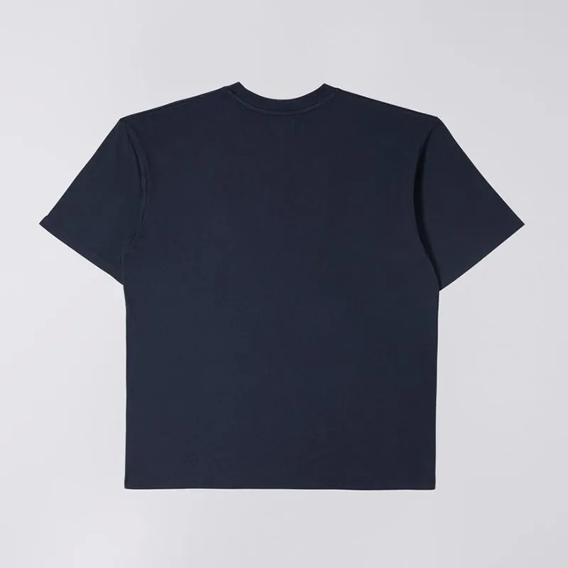 EDWIN KATAKANA EMBROIDERY T-SHIRT