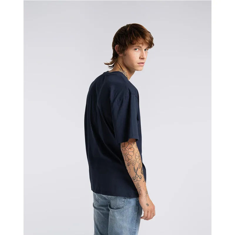 EDWIN KATAKANA EMBROIDERY T-SHIRT