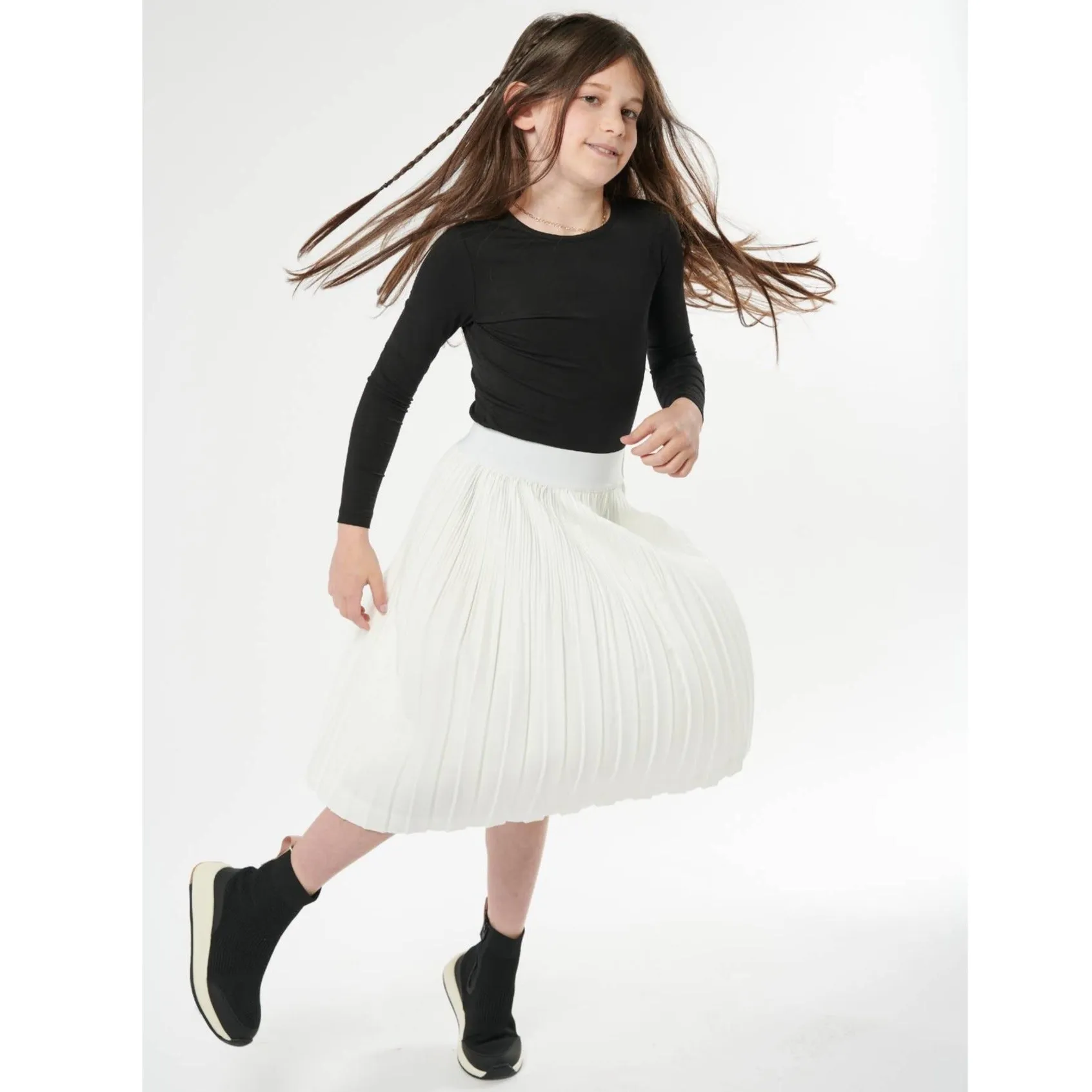 Girls Pleated Skirt