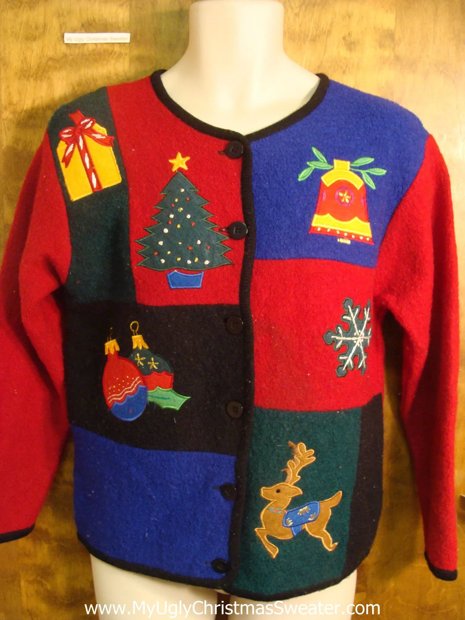 Happy Holidays Decorations Ugly Christmas Sweater