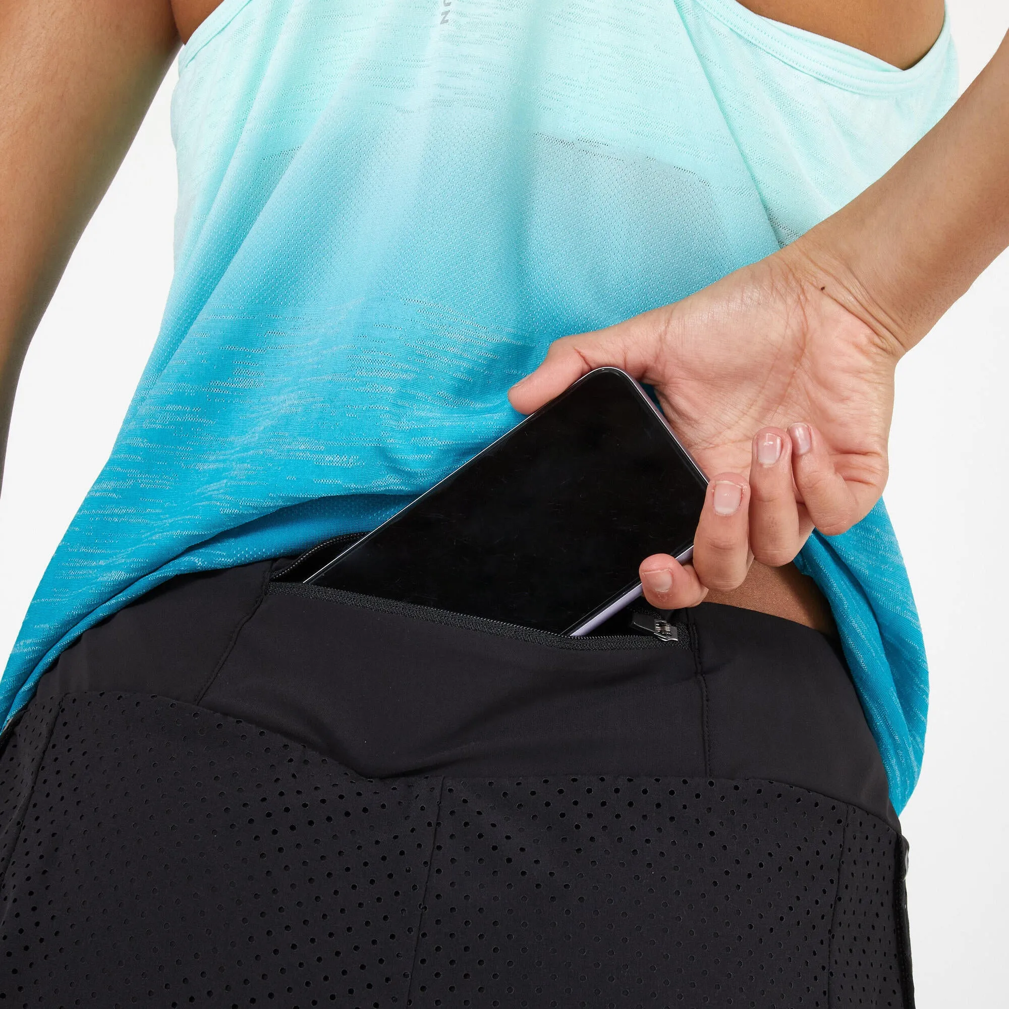 Kiprun 2-in-1 Running Shorts Women's