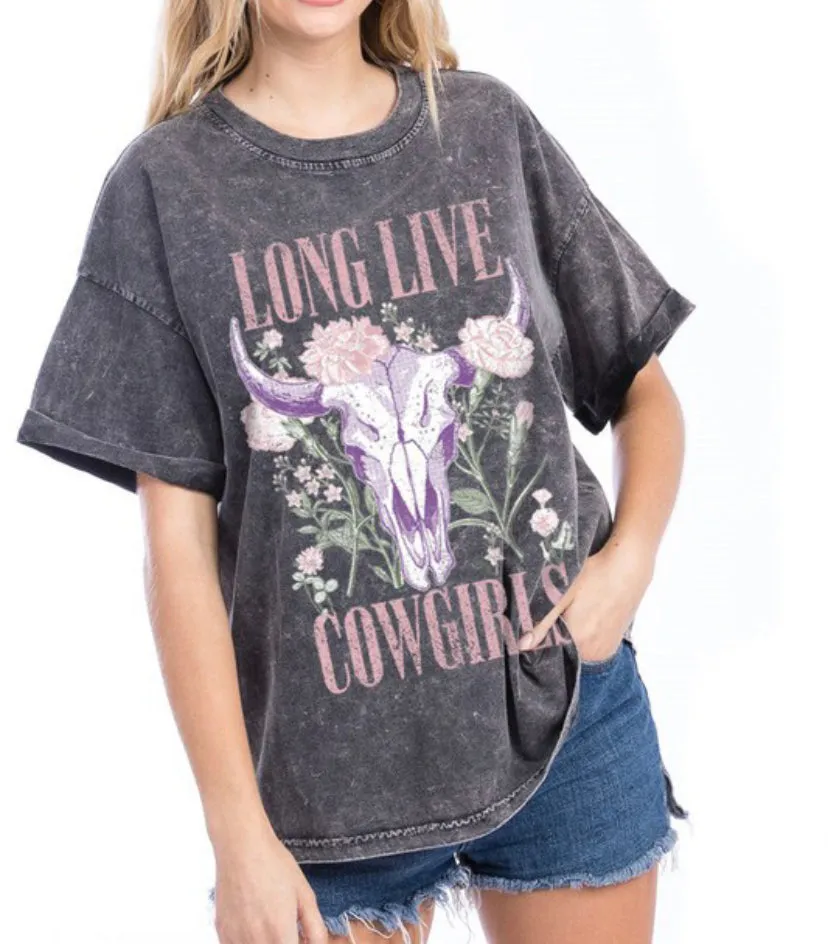 Long Live Cowgirls Tee