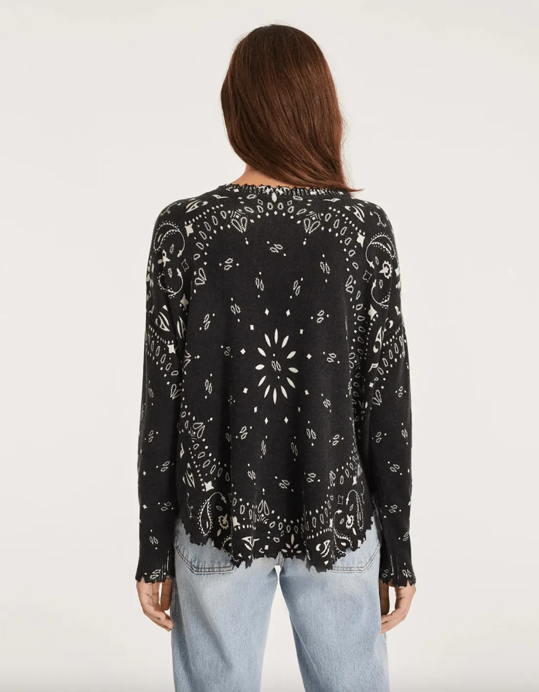 Mela Banadana Cashmere Sweater - Noir