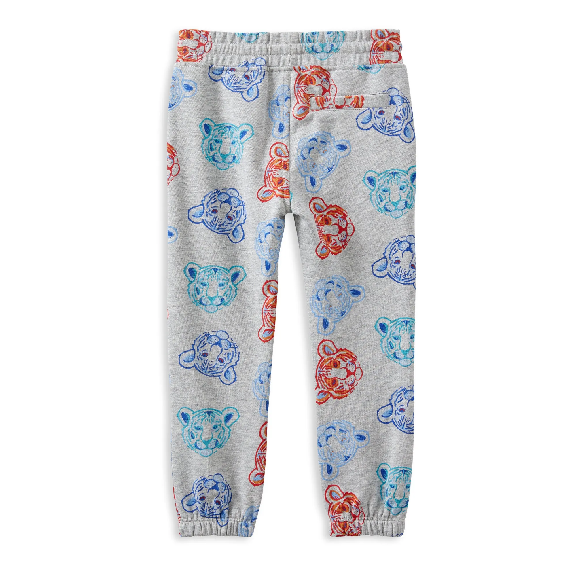 Milky Tiger Fleece Track Pant