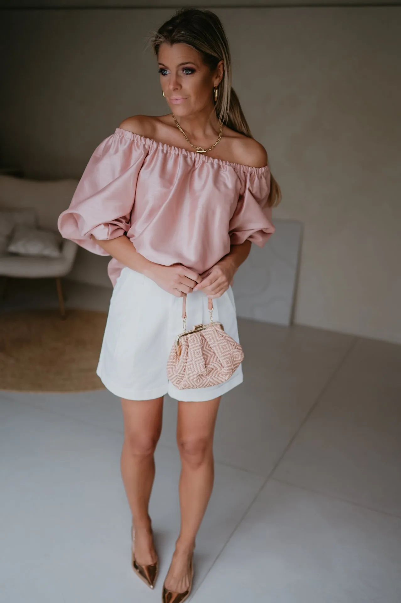 Piano blouse I Rose