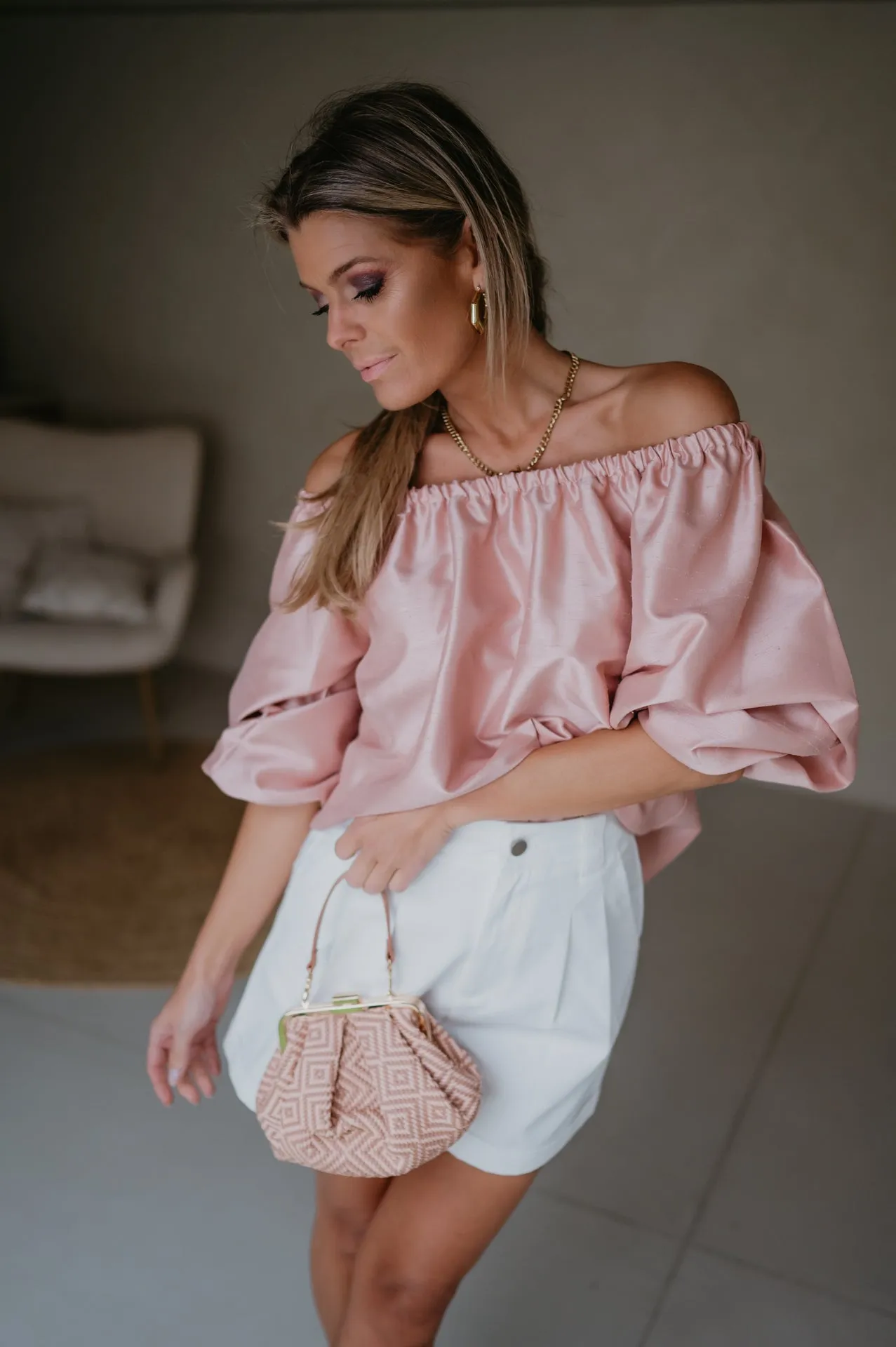Piano blouse I Rose