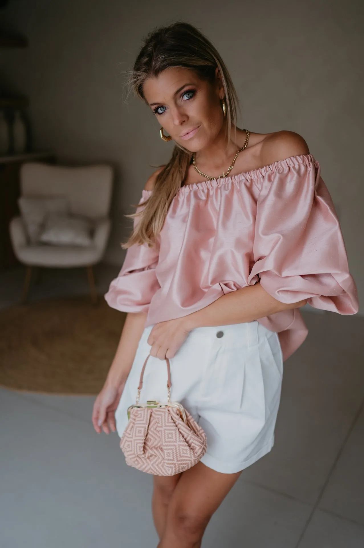 Piano blouse I Rose