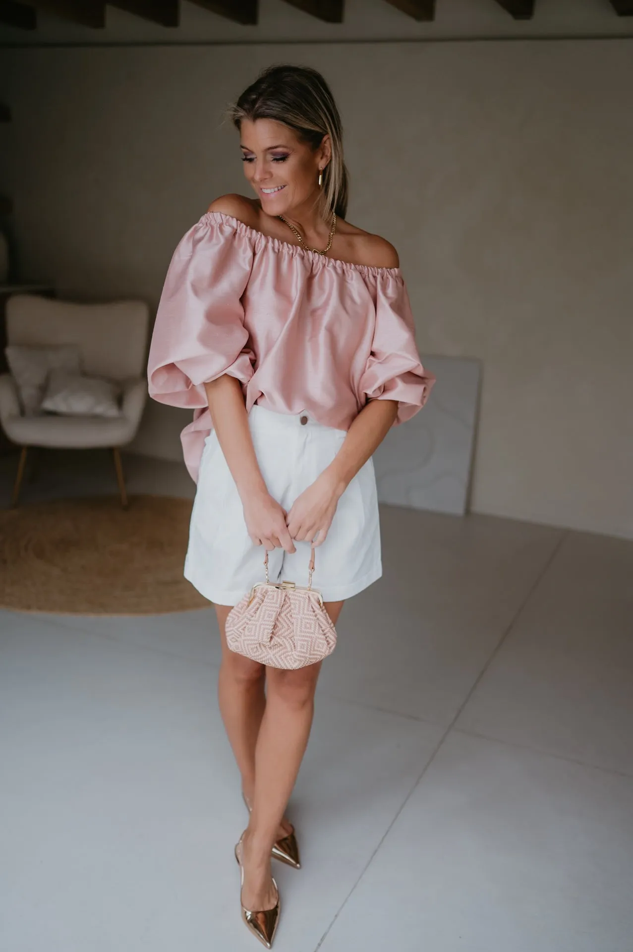 Piano blouse I Rose