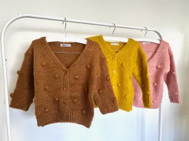 Pom Pom Kids Cardigan
