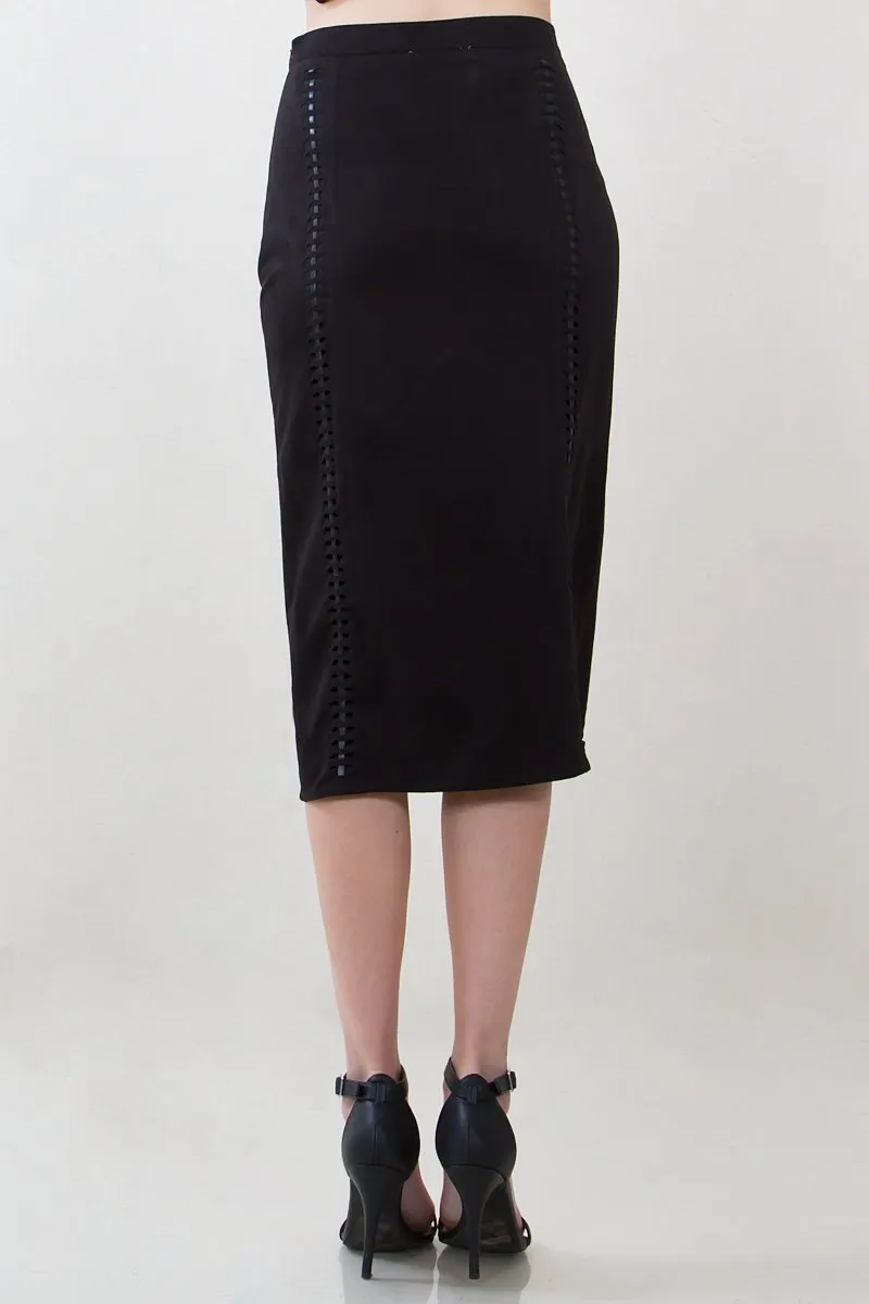 Soft Side Suede Skirt