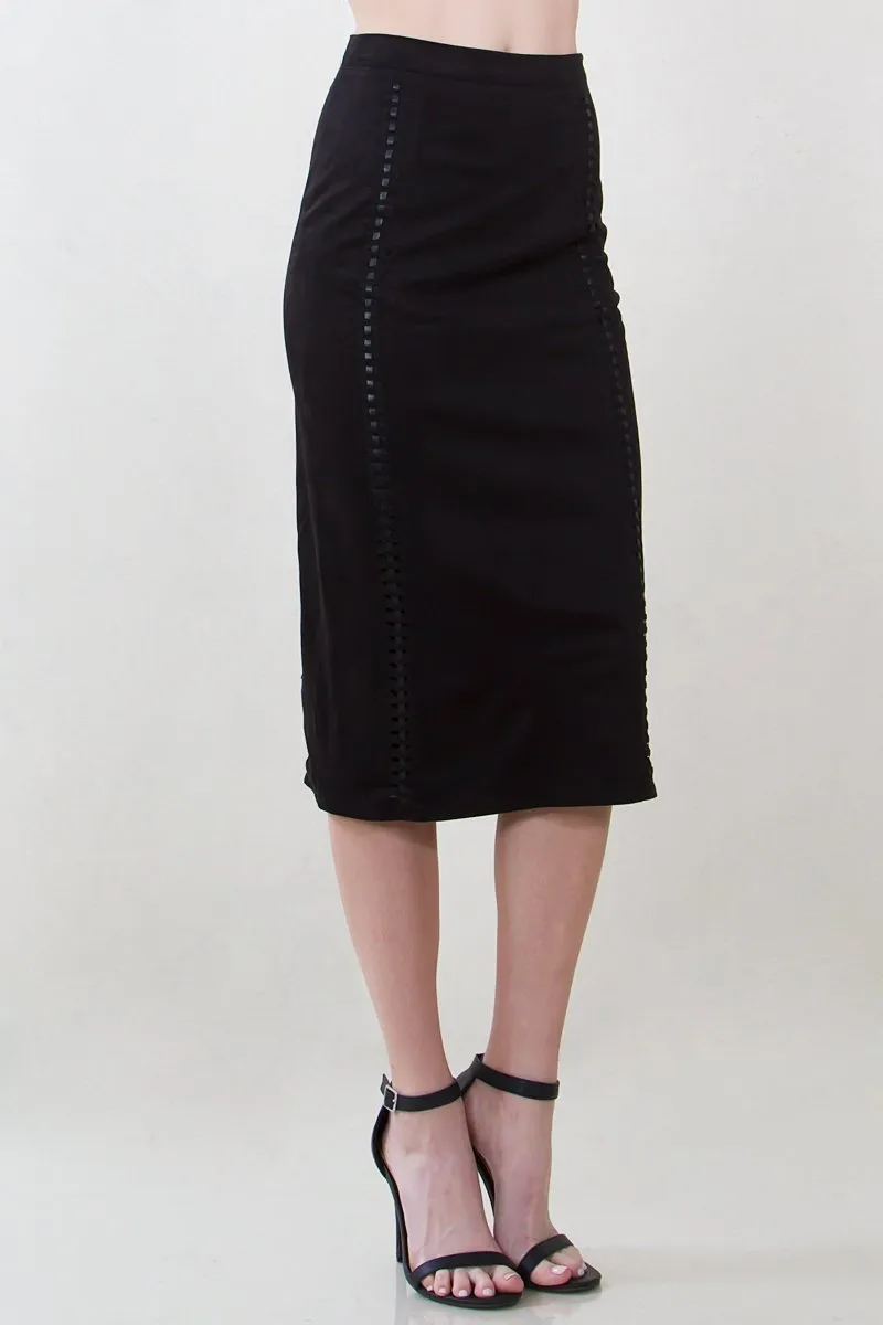 Soft Side Suede Skirt