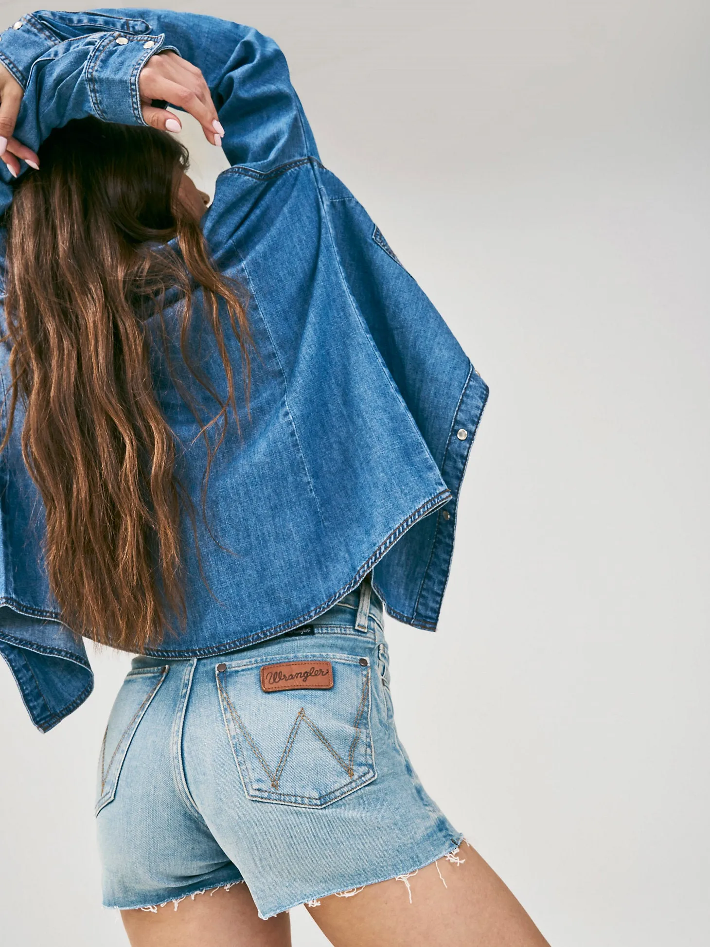 Wrangler Carrie Denim Shorts