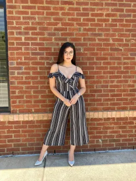 Zari Striped Jumpsuit